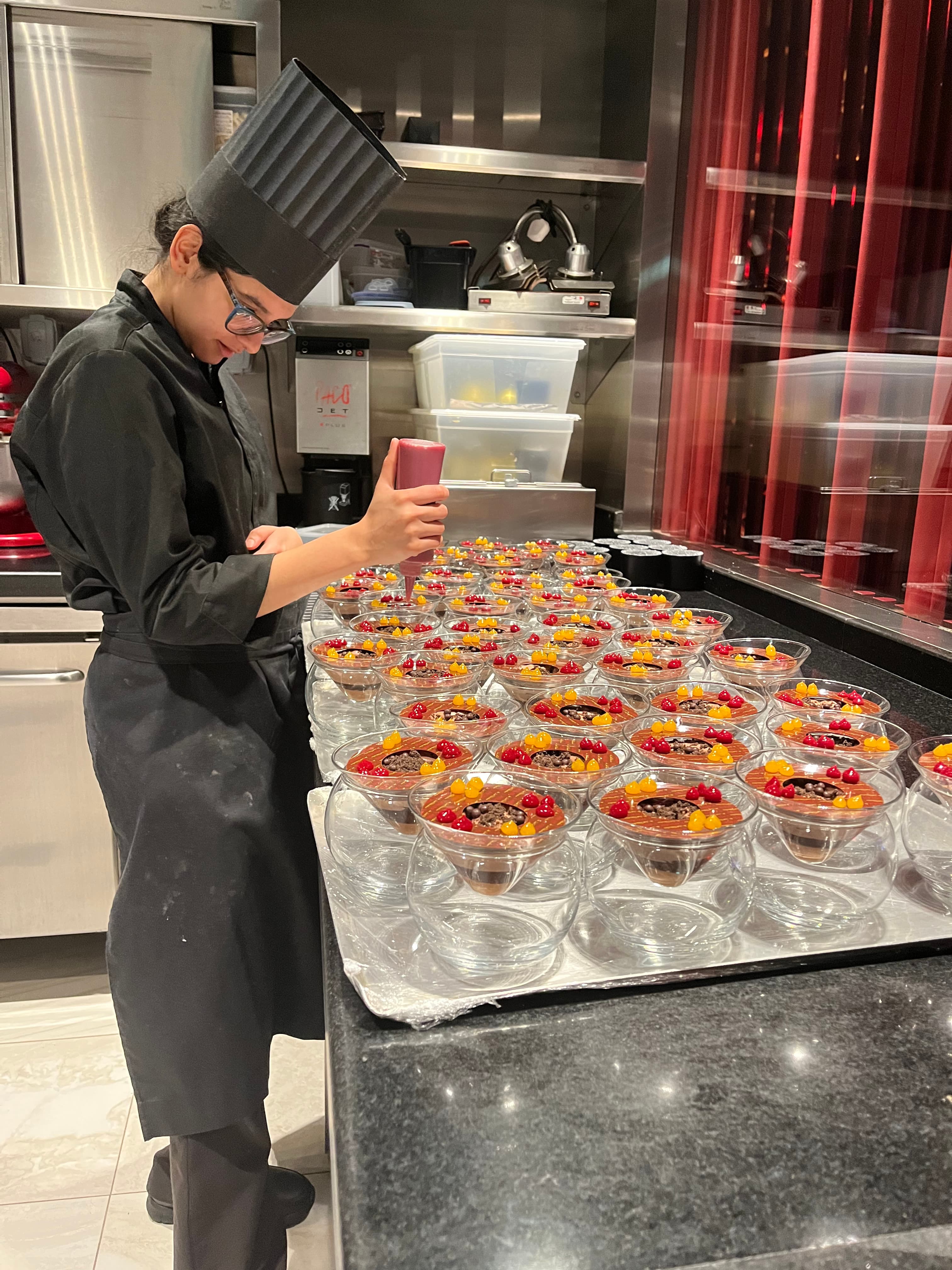 Working at L'Atelier de Joël Robuchon in Dubai