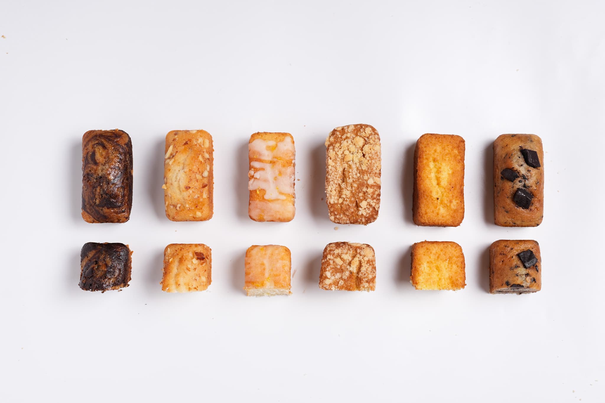Six signature mini tea cake flavours in The Memory Edit Rakhi sweet box Jaipur