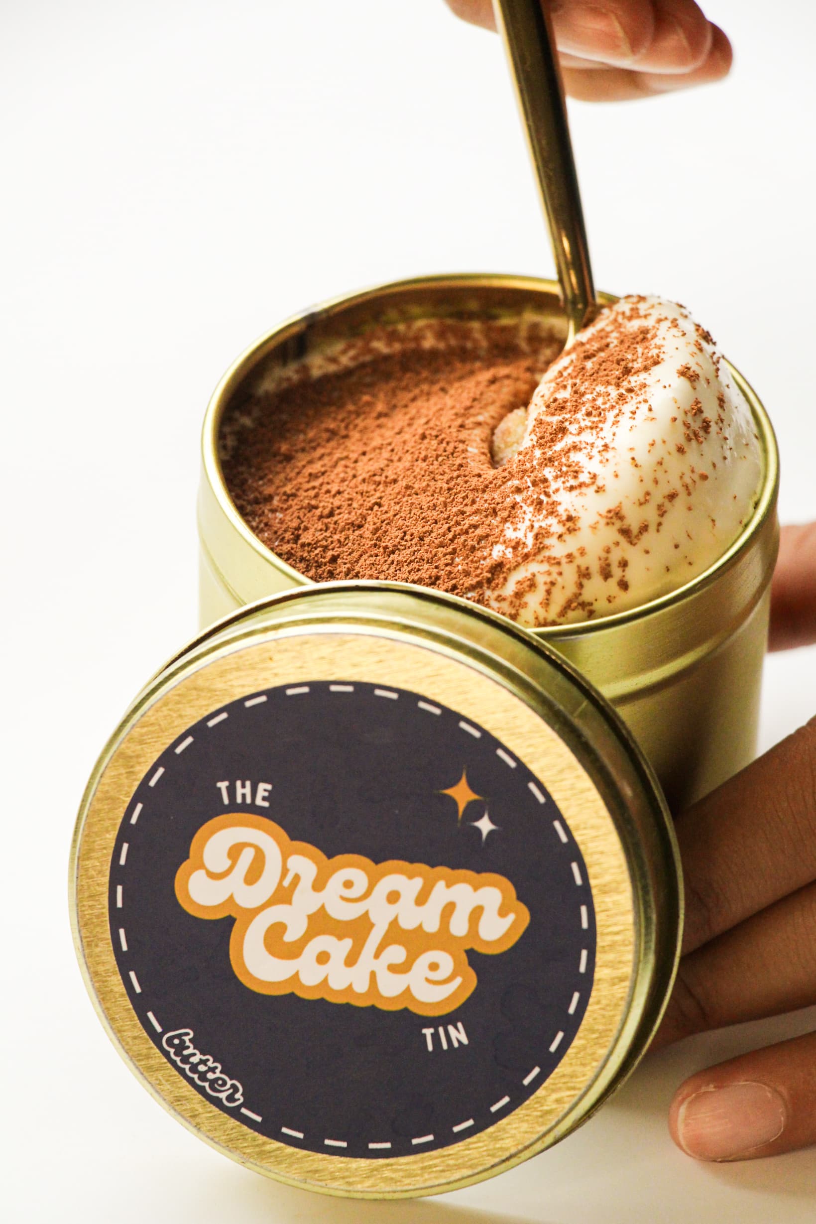 Fresh Tiramisu Tin Cake from Butter Bakery in Jaipur - Artisan Italian dessert