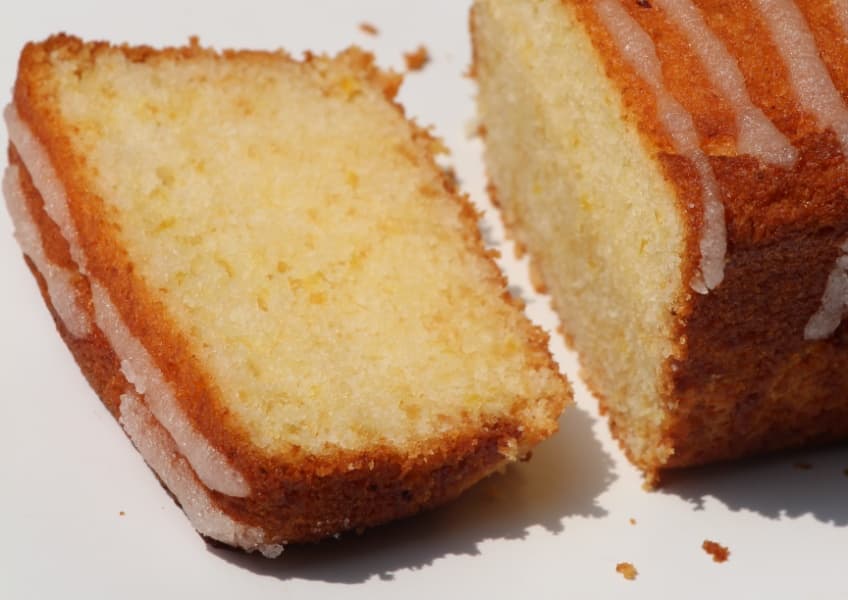 Zesty Lemon Loaf Cake in Jaipur from Butter Bakery — tea cake baked to order